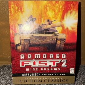 Armored Fist 2 M1A2 Abrams Novalogic The Art Of War PC Video Game Rated T For TN